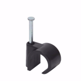 50 ATTACHES-FILS DIAMETRES 16 À 19MM NOIR
