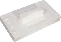 TALOCHE EN POLYSTYRENE EXPANSE l 27 L 15CM
