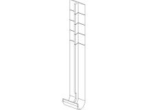 jonction pour planche arrondie