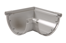ANGLE DE GOUTTIERE A COLLER A 90' POUR LG33 GRIS - ANC33
