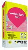 Mortier joint WEBERJOINT FLEX blanc sac 25kg