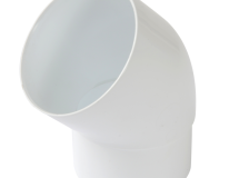 COUDE ESTHETIQUE (INT TUBE) MF45' D 80 BLANC - CR4GT1B