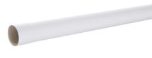 TUBE DE DESCENTE DIAMETRE 80 EN 4M PREMANCHONNE BLANC - TD80PB