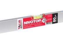 NIVEAU 'NIVOTOP' ALUMINIUM RECTANGULAIRE 3 FIOLES 80CM