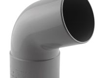 Coude PVC évacuation 67° mâle/femelle Ø100