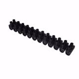 BARRETTE DE CONNEXION 12 PLOTS 25MM² NOIR