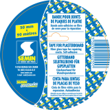 Bande à joint grillagée pour plaque de plâtre - long. 90m x larg. 50mm