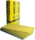 Panneau mince en laine de roche DOMISOL LR - long. 1,2m x larg. 0,6m x ep. 20mm - R = 0,55