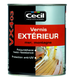 Vernis extérieur VX403 Incolore brillant - pot de 1L