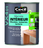 Vernis intérieur VX401 Chêne clair satiné - pot de 0,5L
