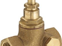 robinet d'arrêt double femelle à purge F.20x27 lien 1 pièce