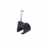 100 ATTACHES-FILS DIAMETRES 4 À 7MM NOIR