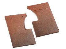 Bardelis gauche universelle terre cuite Paysage - long. 46 cm x larg. 19 cm