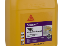 Protection hydrofuge et oléofuge pour sol, façade et toiture Sikagard 790 All˗in˗One Protect 20L