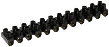 BARRETTE NOIR 4MM 12 BORNES