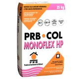 Mortier Colle Amélioré Déformable À Très Hautes Performances - PRB.COL MONOFLEX HP BLANC 25 K