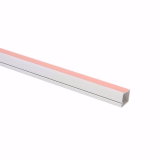MOULURE ADHESIVE 12X12MM 2M MONOCANAL BLANC