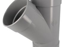 CULOTTE SIMPLE FEMELLE/FEMELLE 45° DIAMETRE 160 - BZ144