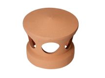 Lanterne diamètre 120 gallo-romane/marseille/ losangee terre cuite ocre - long. 21 cm x larg. 21 cm