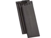 Tuile terre cuite Marseille Brun - long. 44 cm x larg. 22,5 cm