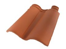 Rive droite sans rabat Double Canal 12 terre cuite Castelviel