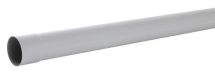 TUBE DE DESCENTE DIAMETRE 80 EN 4M PREMANCHONNE GRIS - TD80P
