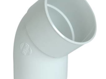 COUDE MF 45' D 100 BLANC - CT4GTB