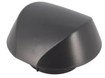 CHAPEAU VENTILATION SIMPLE AVEC MOUTIQUAIRE DIAMETRE 100 ANTHRACITE - VVM10A