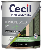 Peinture bois acrylique PE B45 Ivoire - pot de 2,5L