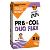 Mortier Colle Fibré Amélioré Déformable - PRB.COL DUOFLEX BLANC (TAP) 25