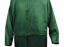 Ensemble de pluie enduit PVC Taille L vert