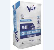 SOL CHAUFFANT ET FAÇADE V411 COLLIFLEX PREMIUM BLANC 25kg