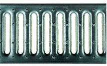 Grille caillebotis pour caniveaux Sebidrain 1m 12,5X100CM SEBIDRAIN - long. 1m x larg. 125mm x haut. 30mm