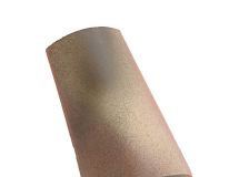 Tuile à douille terre cuite Romane Sans Brun rustique - long. 42 cm x larg. 27,3 cm