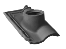 TUILE A DOUILLE D120 GALLO ROMANE BRUN VIEILLI