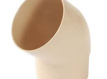 COUDE ESTHETIQUE (INT TUBE) MF45' D 80 SABLE - CR4GT1S