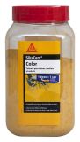 Colorant en poudre pour ciment, chaux et plâtre SikaCem Color Jaune 400gr