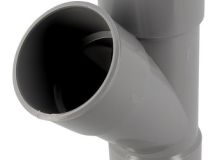 CULOTTE SIMPLE FEMELLE/FEMELLE 45° DIAMETRE 63 - BL144