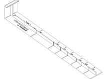 raccord bandeau PVC pour planche équerre 300 mm