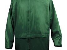 Ensemble de pluie enduit PVC Taille XL vert