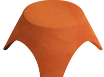 Rencontre porte poinçon plat 3 ouvertures rondes universelle terre cuite Paysage