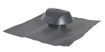 CHAPEAU VENTILATION COLLERETTE ETANCHEITE D 125 ANTHRACITE - VVE12A
