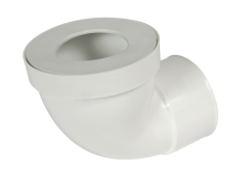 PIPE COURTE WC FEMELLE 90° JOINT 85/107 DIAMETRE 100 - 1CW933F