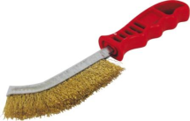 BROSSE METALLIQUE CONVEXE ACIER LAITONNE