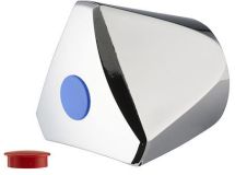 croisillon tricorne chromé ABS