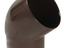 COUDE ESTHETIQUE (INT TUBE) MF45' D 80 MARRON - CR4GT1M