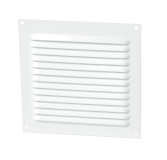 GRILLE PERSIENNE ALU BLANC ANTI INSECTE DIMENSION 15X15 - 1LM1515B