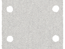 BLISTER 10 PATINS PERFORES 2X4 COR BLANC ANTI-ENCRAS.93X230 GR120