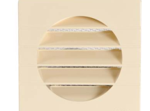 GRILLE EXTERIEURE POUR TUBE DIAMETRE 100 ANTI INSECTE SABLE - 1GETM100