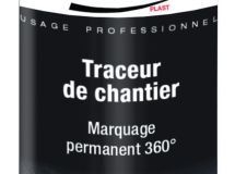 TRACEUR DE CHANTIER 500ML ROUGE FLUO